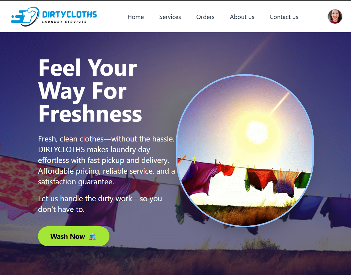 Online Laundry Management System